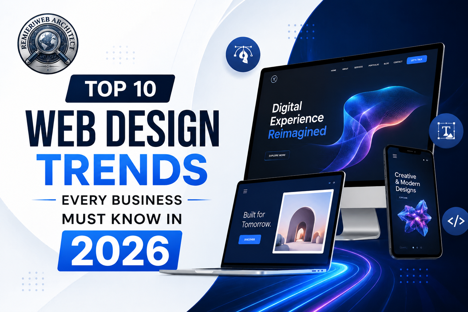 Top 10 Web Design Trends Every Business Must Know in 2026